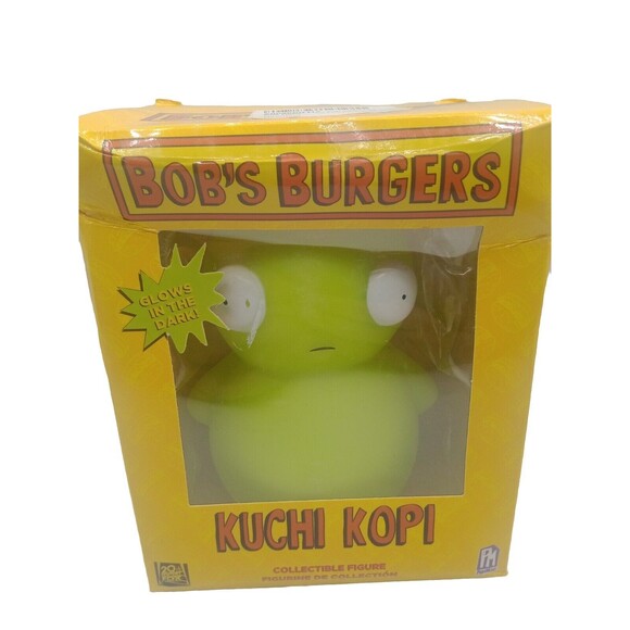 Official Bob's Burgers Kuchi Kopi Glow In The Dark 5" Vinyl Figure New - Picture 1 of 6